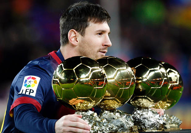 messi golden ball