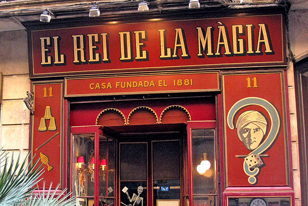 rei de la magia barcelona iconic shop