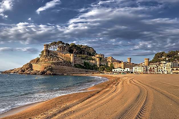 tossa de mar june in Barcelona