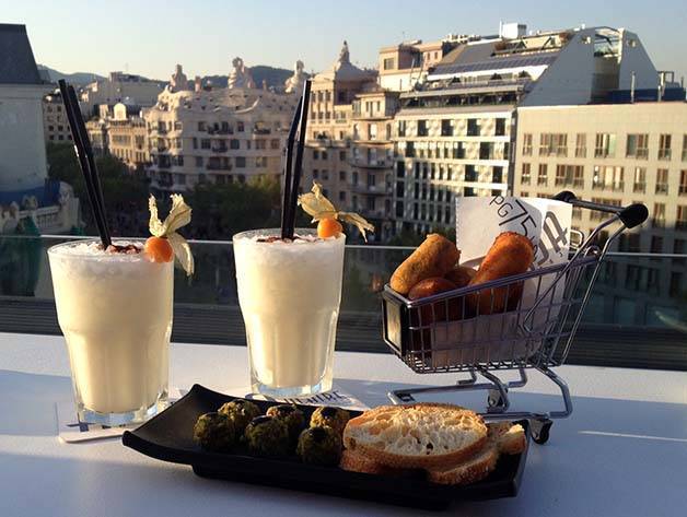 hotel terraces Condes de Barcelona