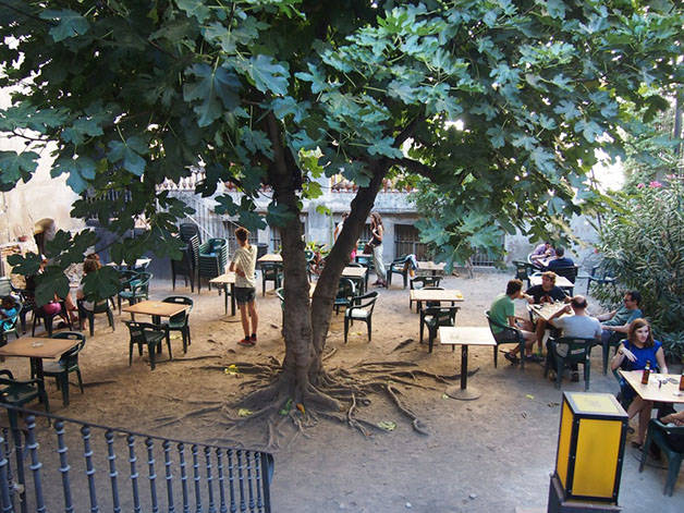 Antic Teatre: a quirky café-bar in an old Barcelona theatre