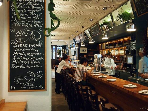 places to eat bar Cañete Barcelona