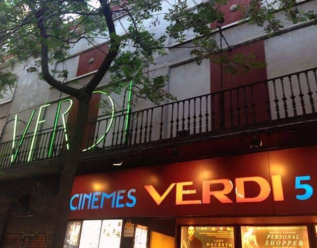 Barcelona’s Verdi cinema showing films in their original language