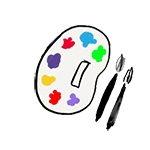 drawing paint pallet