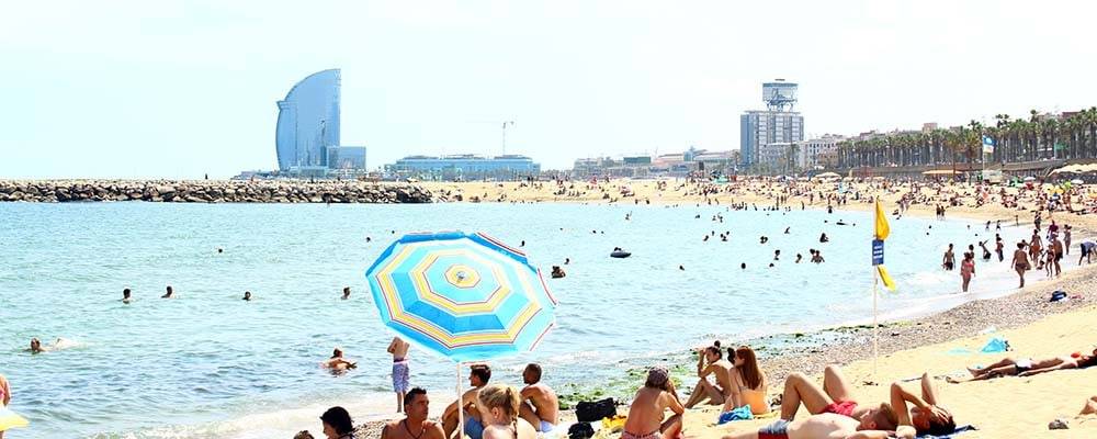 Barcelona's beaches