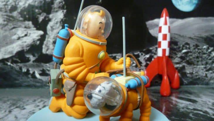 cosmocaixa, tintin and the moon