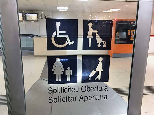 wheelchair metro