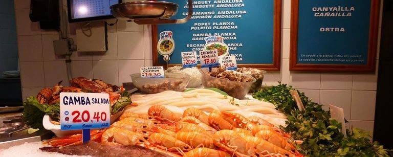 La Paradeta: fish and seafood a stone’s throw from Sagrada Familia