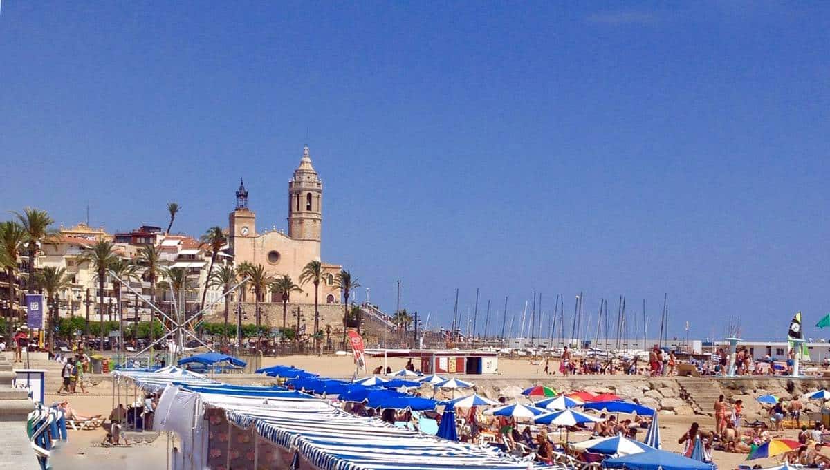 sitges beach