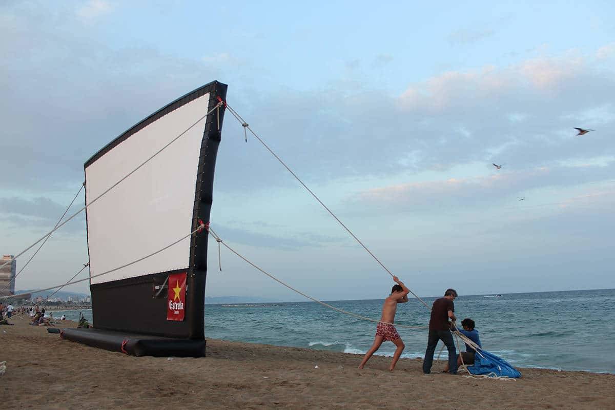 Open-air cinema