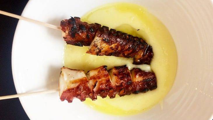 La Tere Gastrobar squid skewers