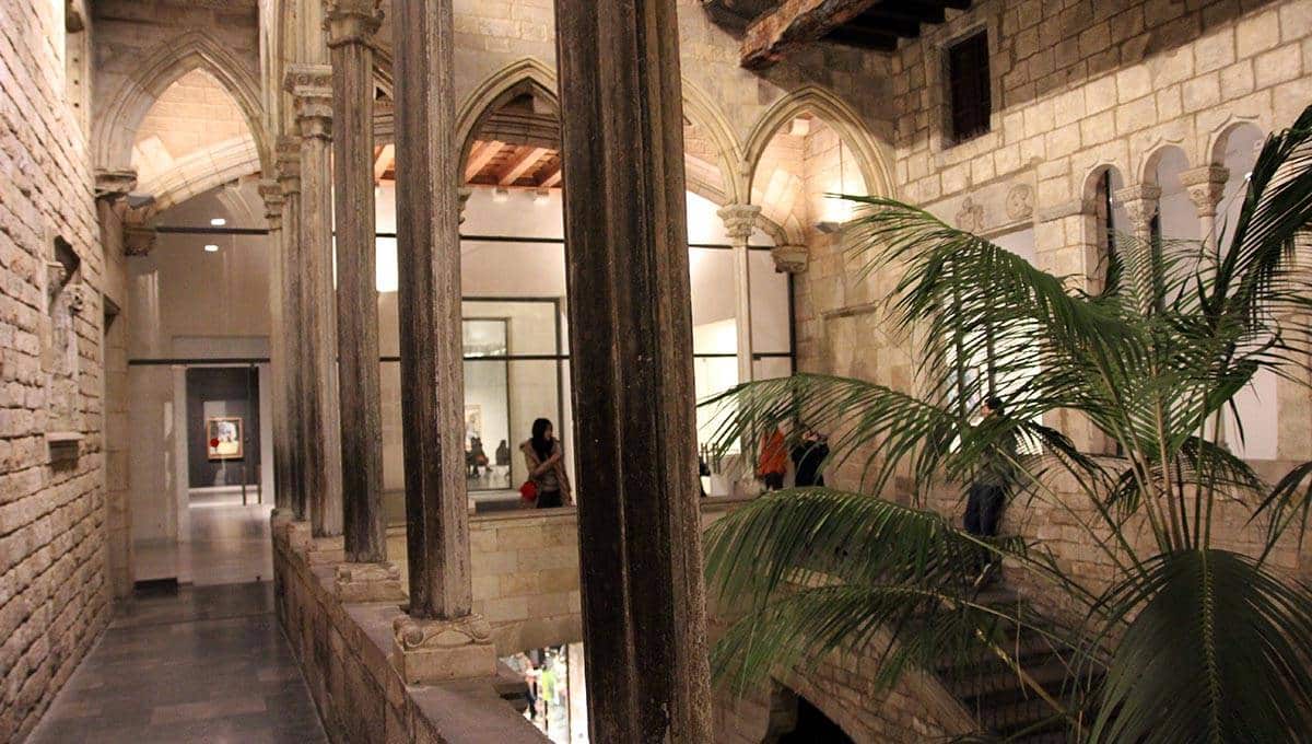 inside of picasso museum